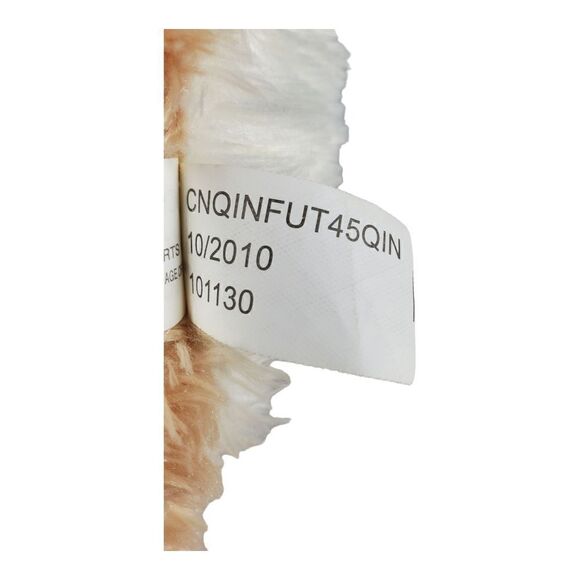 Bunny Rabbit Plush Easter Spring Tan Long Ears Shaggy Large Feet Best Made Toys - Picture 10 of 13